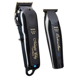 Wahl Barber Combo Magic Clip et Detailer Black