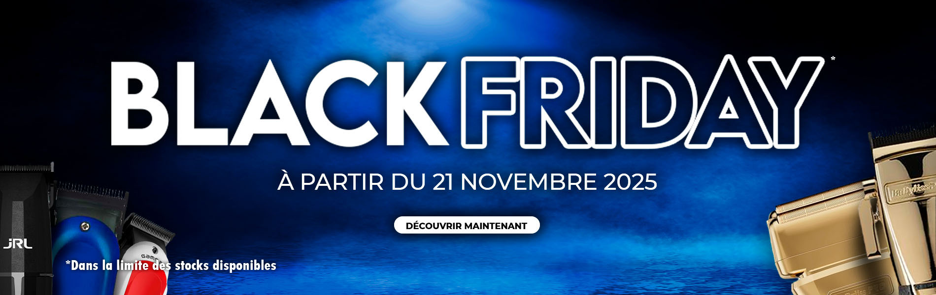 Bannière Black Friday