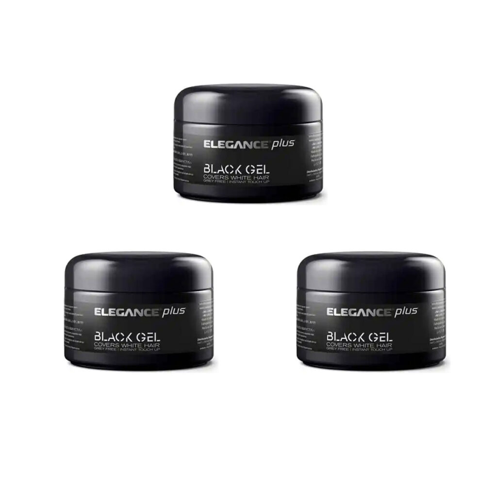Lot de 2 + 1 Elegance Black Gel 100 ml