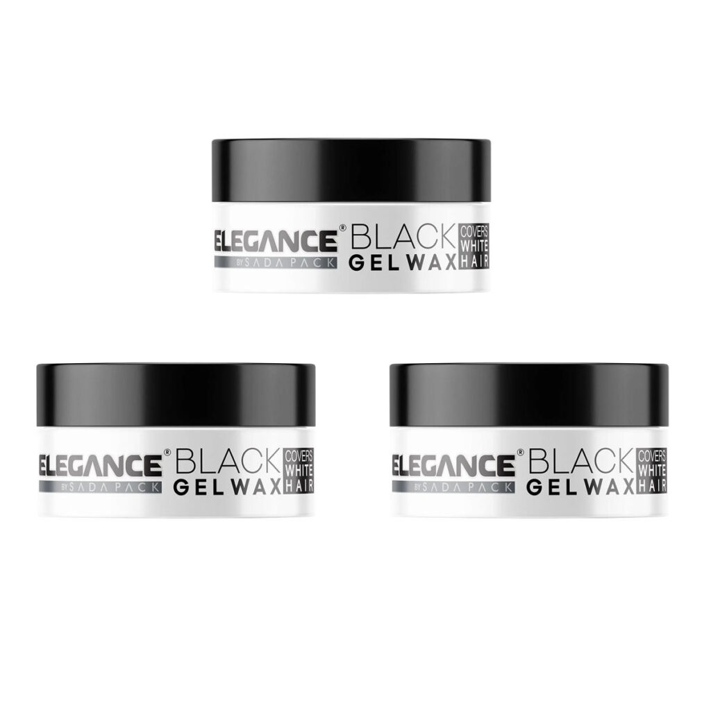 Lot de 2 + 1 Black Wax pomade