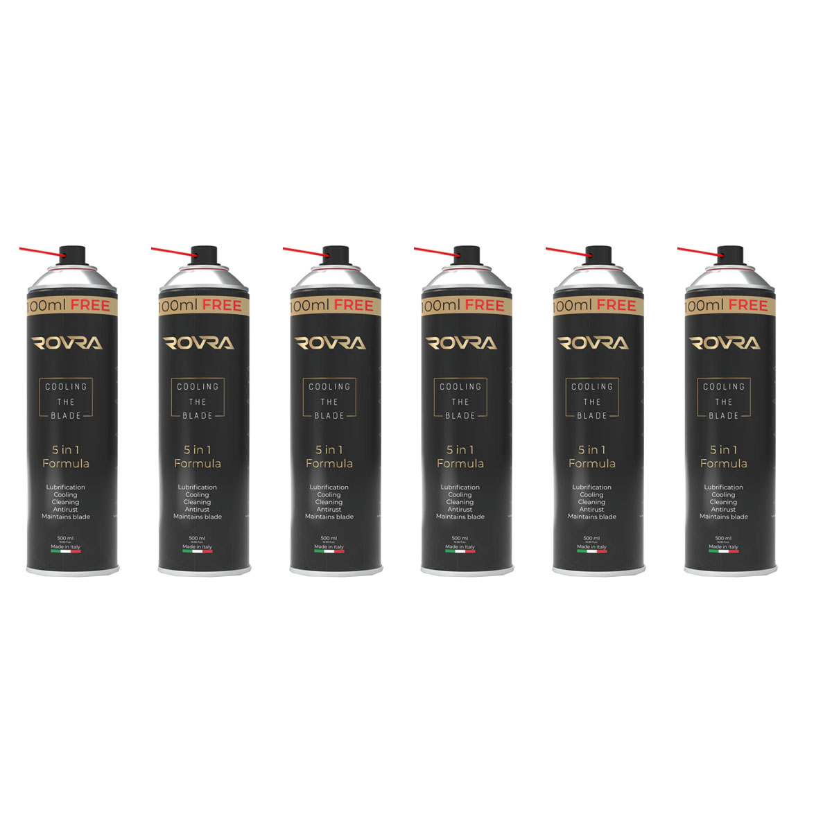 Spray Tondeuses Rovra - Lot de 6