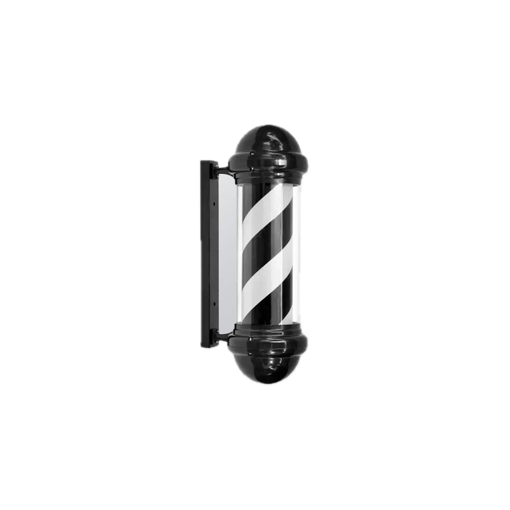 Barber Pole Noir et Blanc